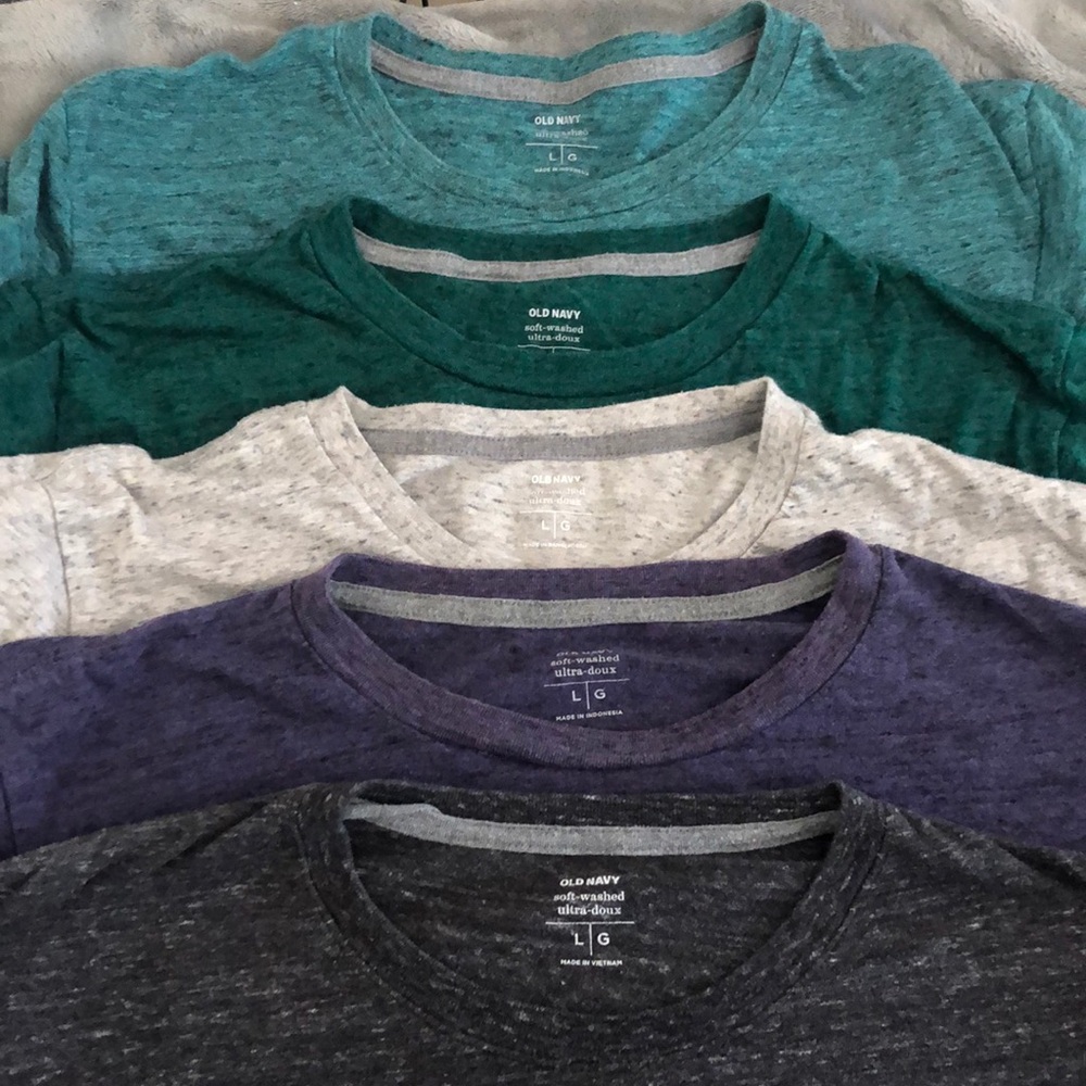 Old navy long sleeve tees (bundle of 5)